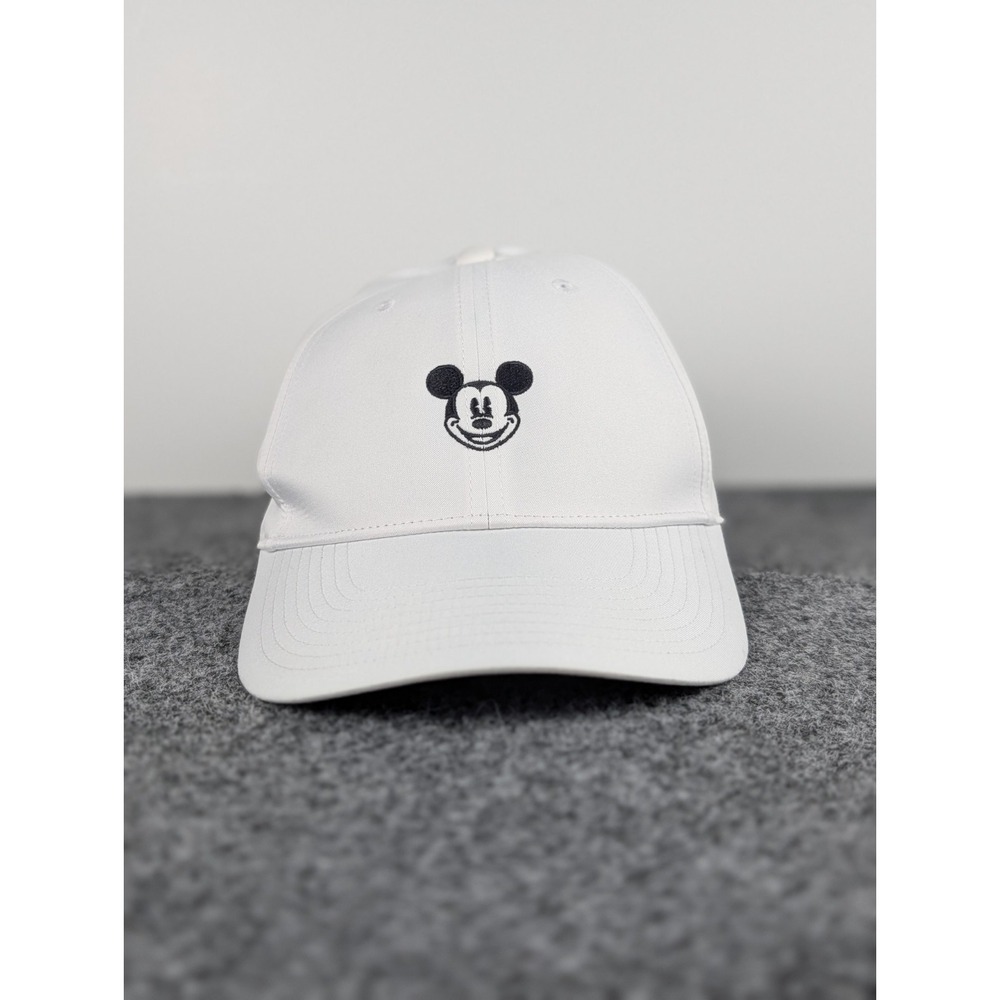 Disney Mickey Mouse Hat Cap Strap Back White Dri-FIT Nike Legacy91 Size M/L Mens
